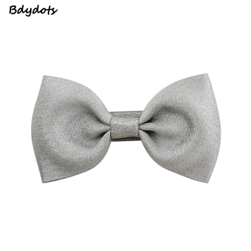 

12Pcs/lot Cheering Candy Barrettes Cute Kids Small Bowknots Solid Bows Whole Wrapped Safety Hair Clips Hairpins Hair Accessories