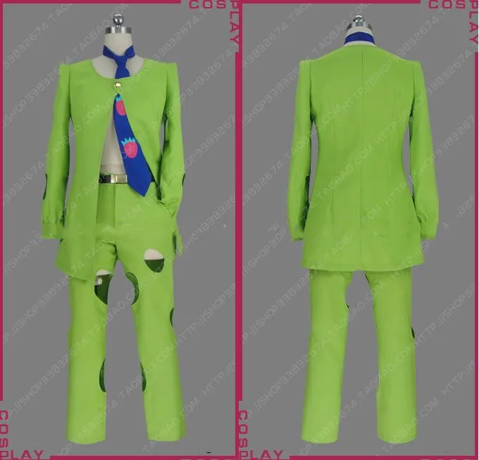 

JoJo's Bizarre Adventure:Golden Wind Pannacotta Fugo Suit Cosplay Costume Halloween Carnival Costumes Full Set Custom Made