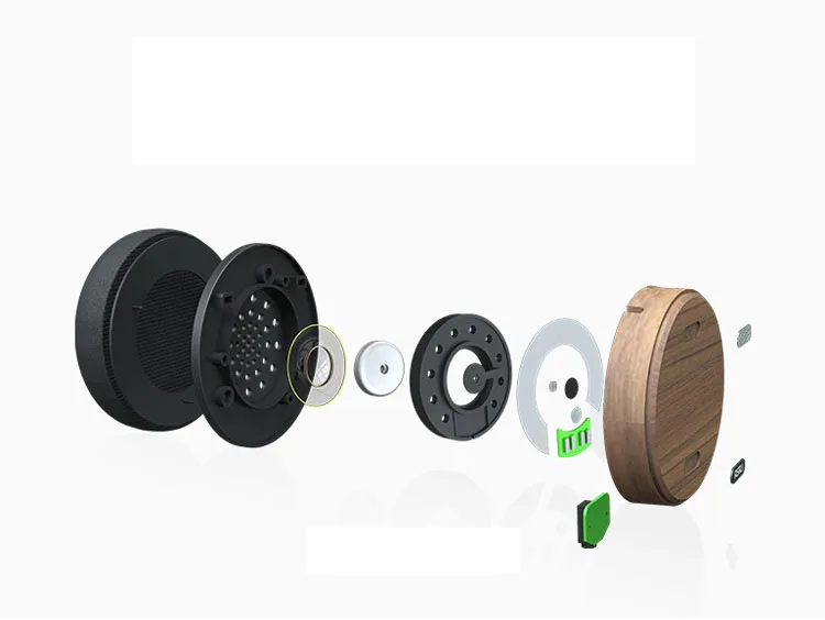 Наушники новые ASRJ W001 3,5 мм стерео повязка Портативный hifi деревянные наушники контролировать наушники Сабвуфер гарнитура с микрофоном