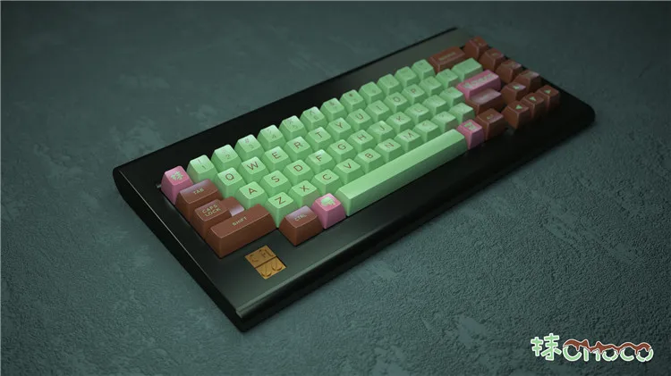 MAXKEY Mchoco SA профиль колпачки Набор для проводной USB механическая клавиатура Вишневый выключатель MX брелки