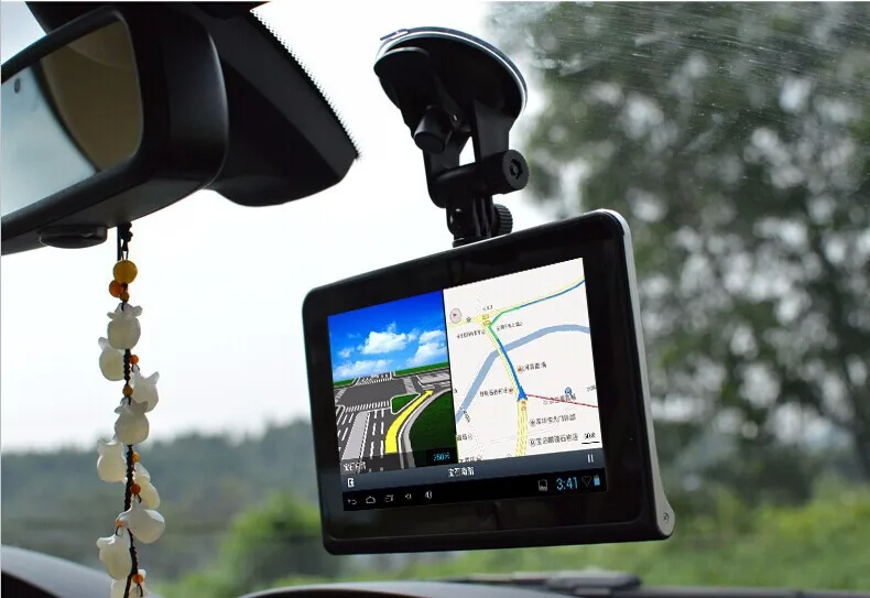7 ''HD Автомобильный Android-навигатор 1080 P ЦВЗ навигатор Quad-core Sat Nav грузовик gps