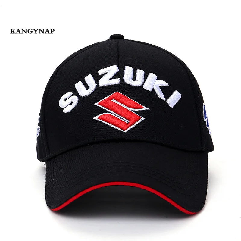 [KAGYNAP] MOTO GP мотоциклетная бейсбольная кепка 3 D вышивка SUZUKI Snapback Кепка s F1 гоночная Кепка для спорта на открытом воздухе для мужчин и женщин Головные уборы