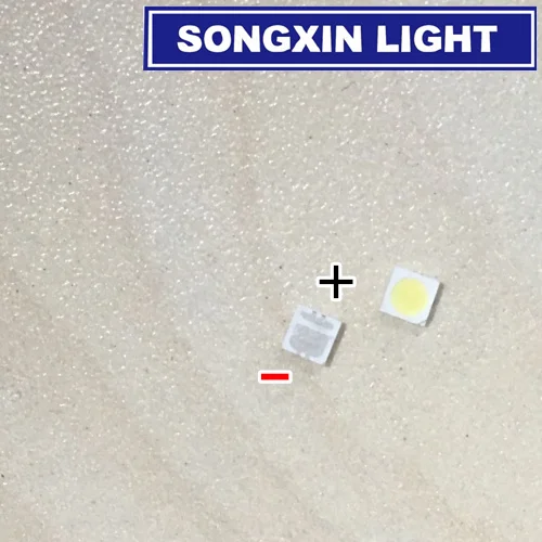 50 шт. светодиодная подсветка высокой мощности 2 Вт 3535 6 в|led tv application|led seoulwhite led |
