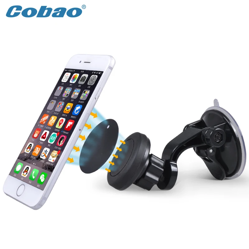 Cobao Универсальный Автомобильный магнитный держатель на лобовое стекло для