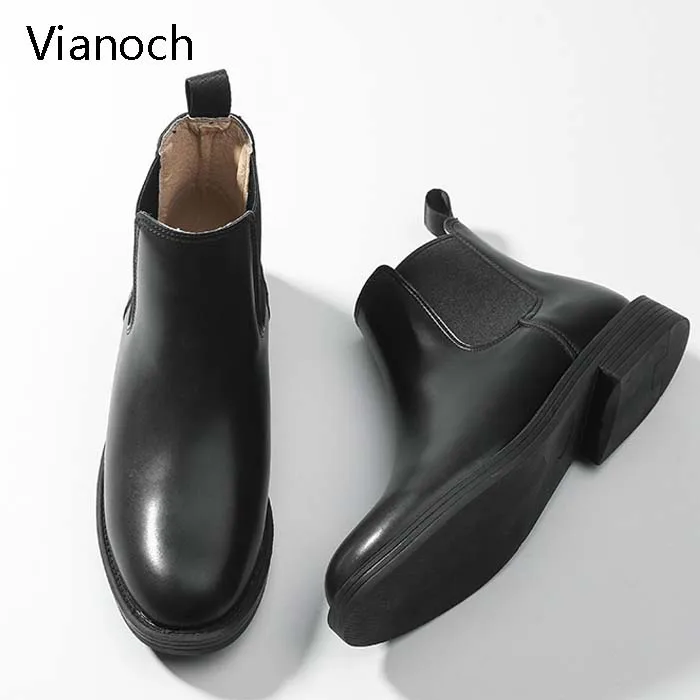 

Vianoch Fashion Womens Boots Winter Warm Flats Casual Shoes Black Lady wo1808154