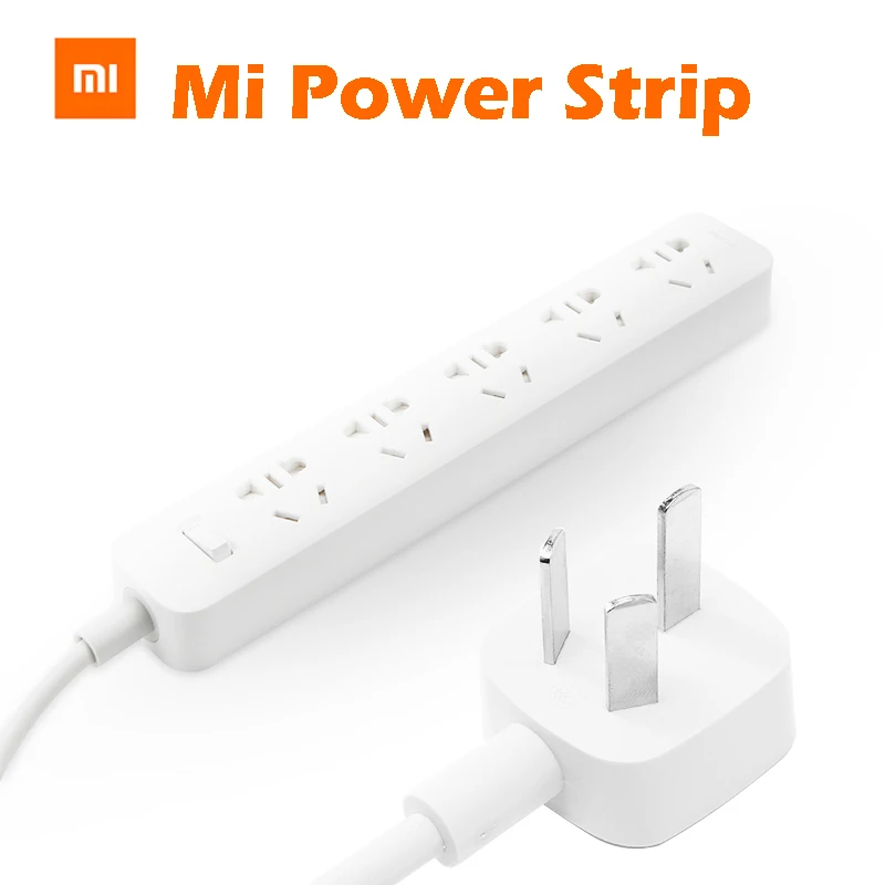 Оригинальный умный удлинитель питания Xiaomi Mi с 5 розетками штепсельная вилка