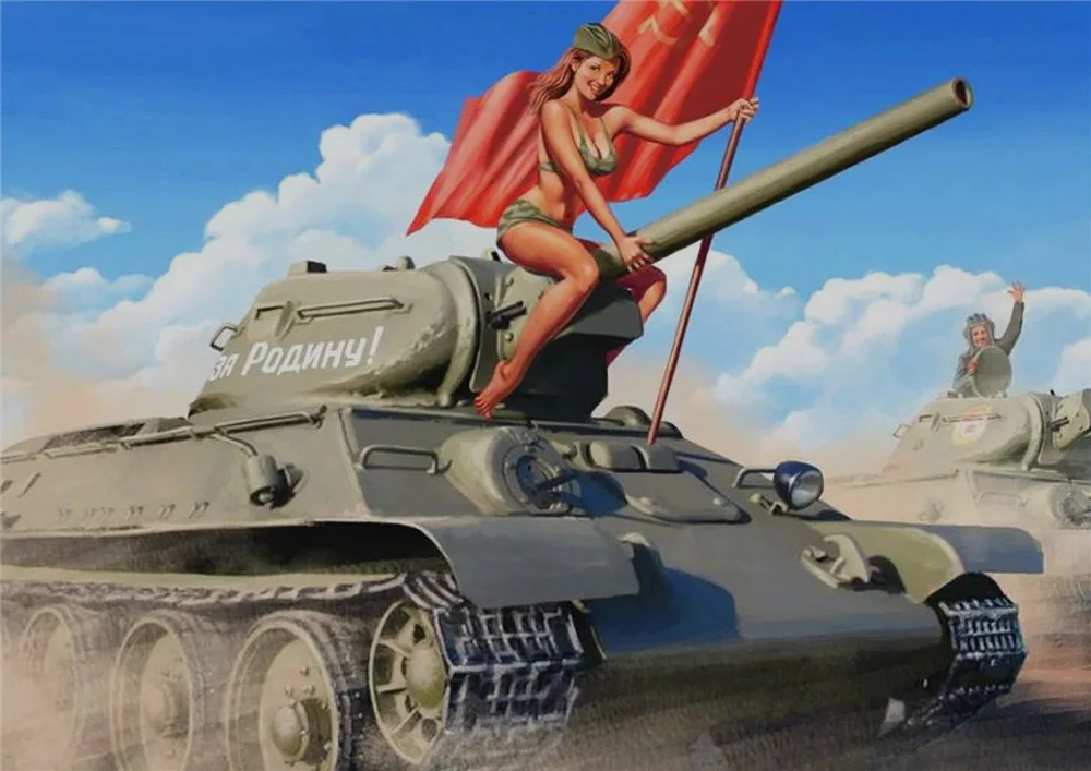 Рабочий сигарета блонд красота сексуальный пин-ап СССР Советская война ii Сексуальная красивая бумага с покрытием плакат стены дома Бар плакаты