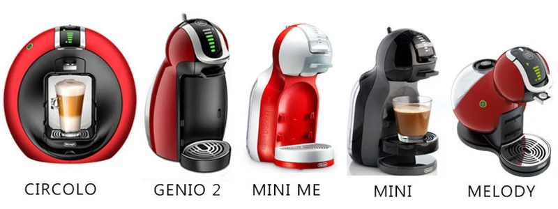 3 шт./лот, многоразовые капсулы, 304 пластик, многоразовый фильтр для Dolcegusto, Кофеварка, кофейная капсула, капельница, кофейные инструменты