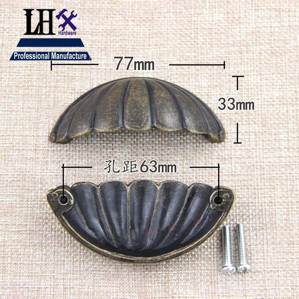 Ручка Бронзовая для ящика ручка шкафа мебели сделай сам всей семьи в стиле