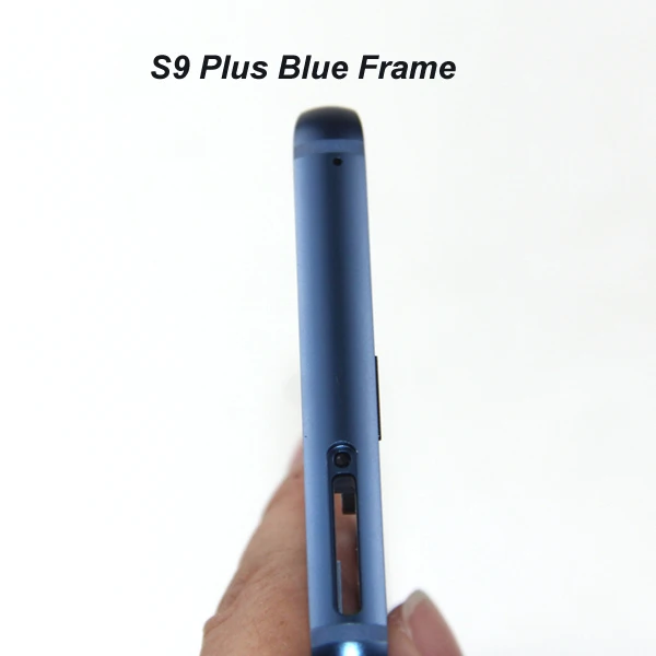 S9 Plus Blue Frame Супер AMOLED S9 lcd с рамкой для SAMSUNG Galaxy S9 G960 S9 Plus G965 сенсорный экран дигитайзер сборка 2960*1440 - Цвет: S9 Plus Blue Frame