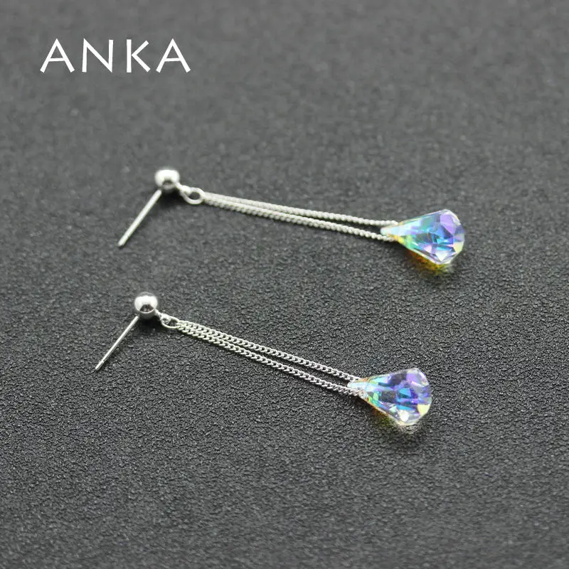 Женские длинные серьги кисточки в форме капли воды ювелирные изделия из