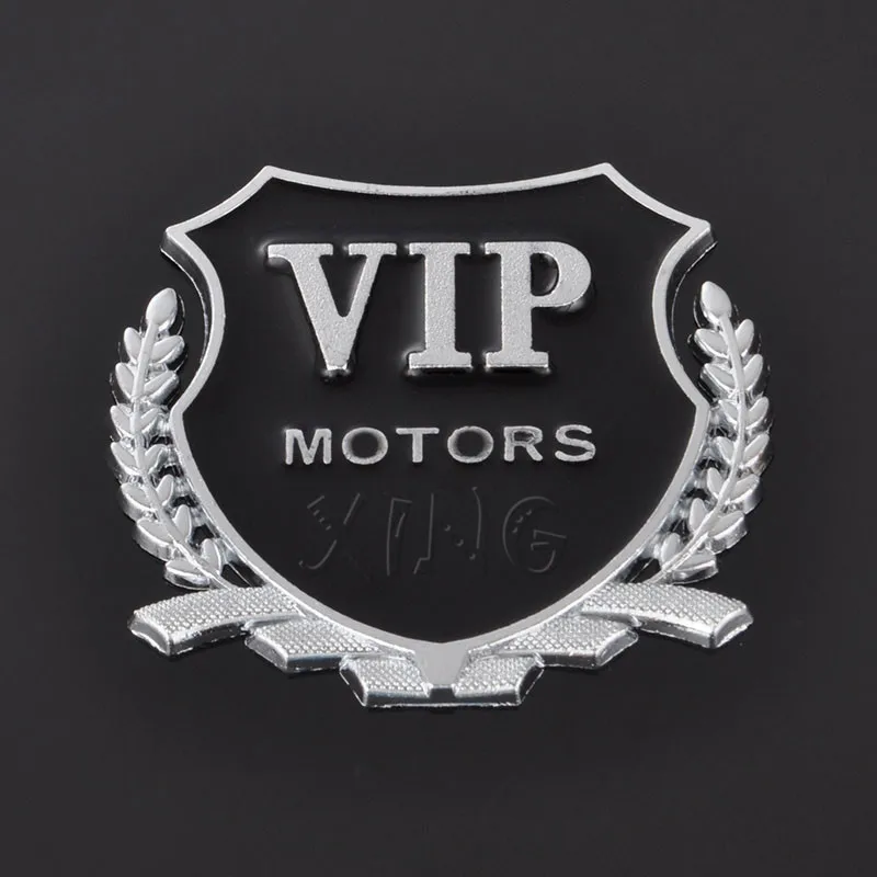 Автомобильная 3D наклейка с эмблемой для Mercedes BMW Audi Ford Focus VW Nissan Toyota Honda Chevrolet VIP Motors