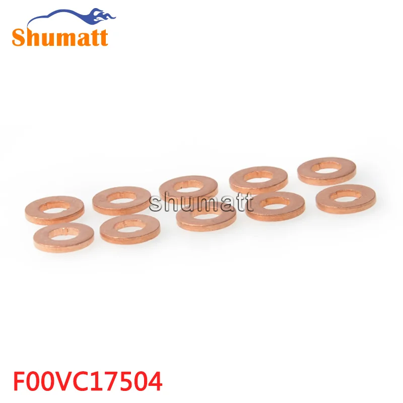 SHUMAT f00vc17505 Common Rail Инжектор Медная Шайба Shims F00V C17 505 медная прокладка шайба РАЗМЕР 15