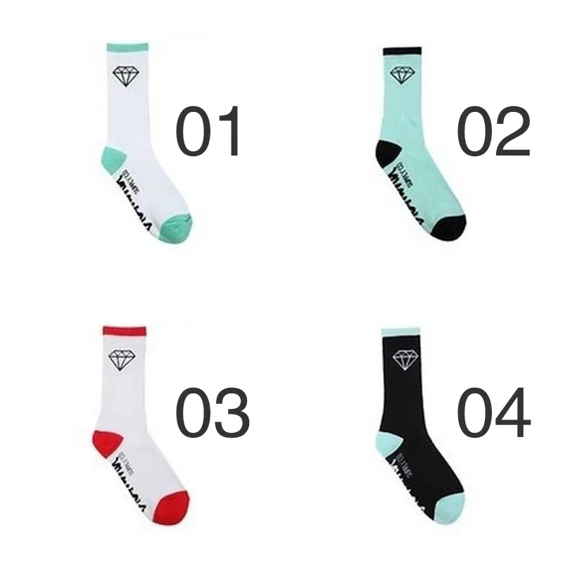 

unisex socks Men Harajuku Hemp Male Socks meias 1 Pair new couple diamond cotton tall canister Casual socks towels skateboard