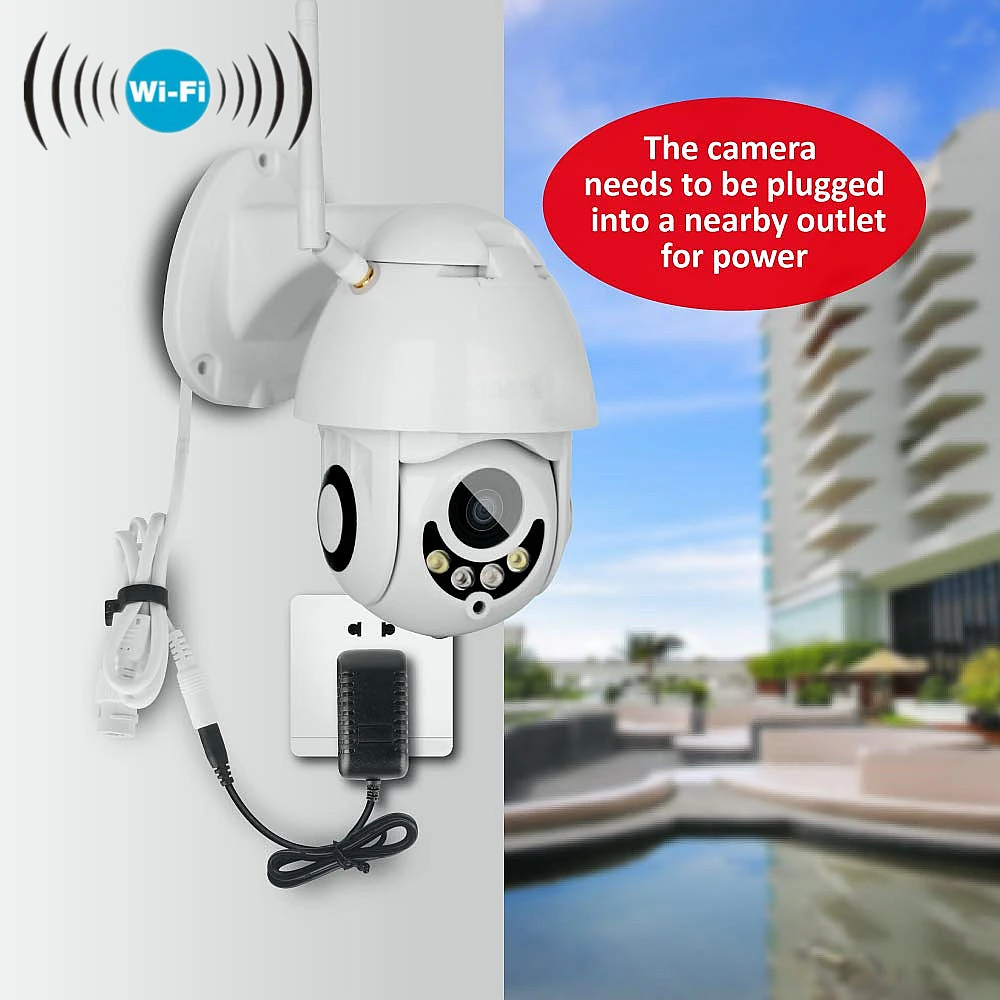 PTZ WiFi IP камера беспроводная 2MP 1080P HD наружная домашняя геодезическая H.264 IR Водонепроницаемая скоростная купольная CCTV Камера Безопасности s