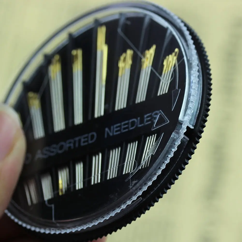Новый 30 шт Ассорти ручные швейные иглы вышивка ремонт ремесло одеяло шить чехол