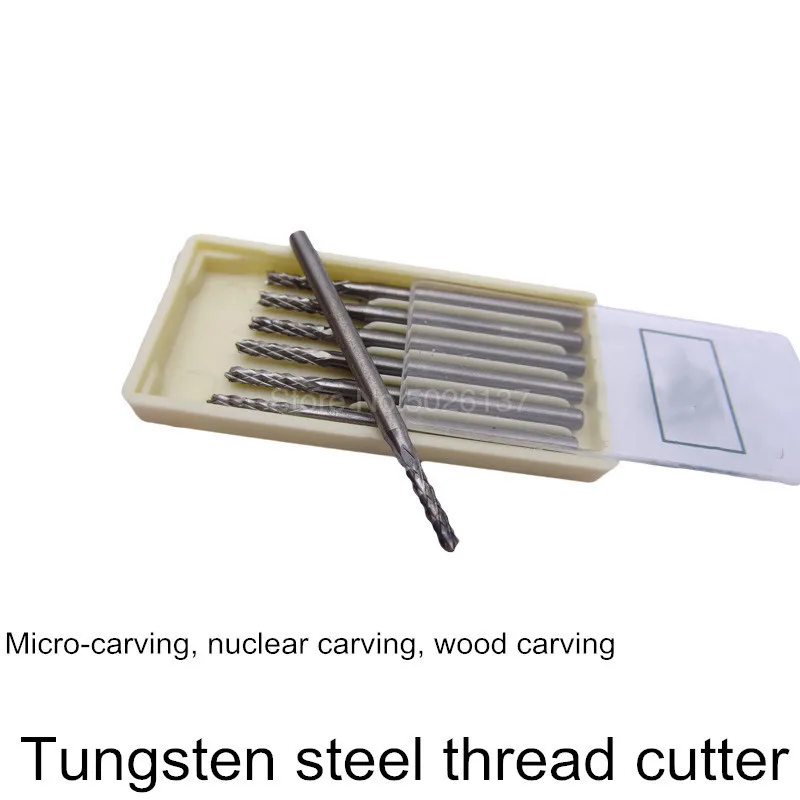 1 шт. 2 35 мм хвостовик твердосплавная Концевая фреза гравировальные фрезы из