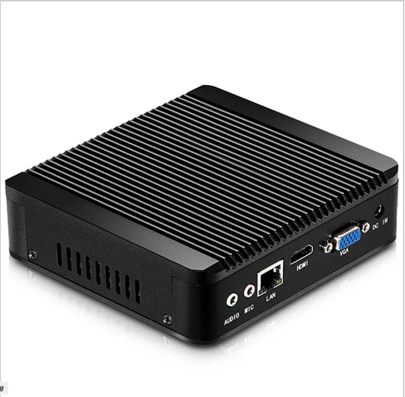Промышленный ПК для игр Celeron J1900 четырехъядерный 5 * USB тонкий клиент без