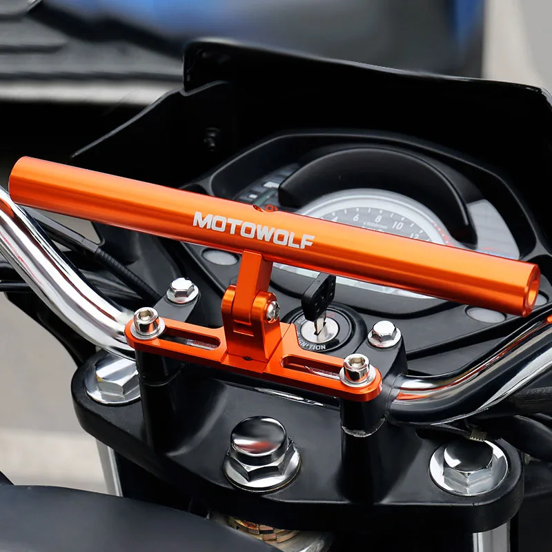 Универсальный крепежный кронштейн MOTOWOLF для мотоцикла скутера Спортивного