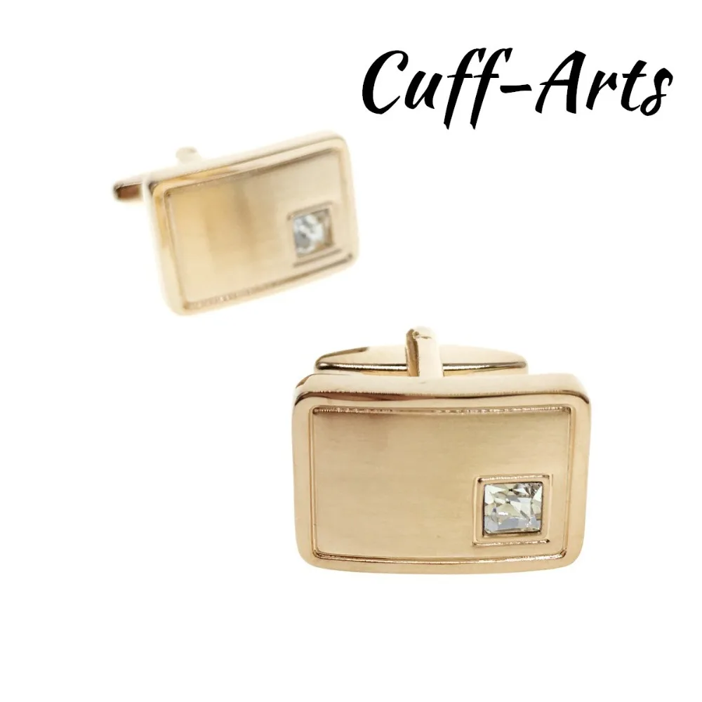 Запонки для мужчин классические с кристаллами запонки рубашки подарки Для