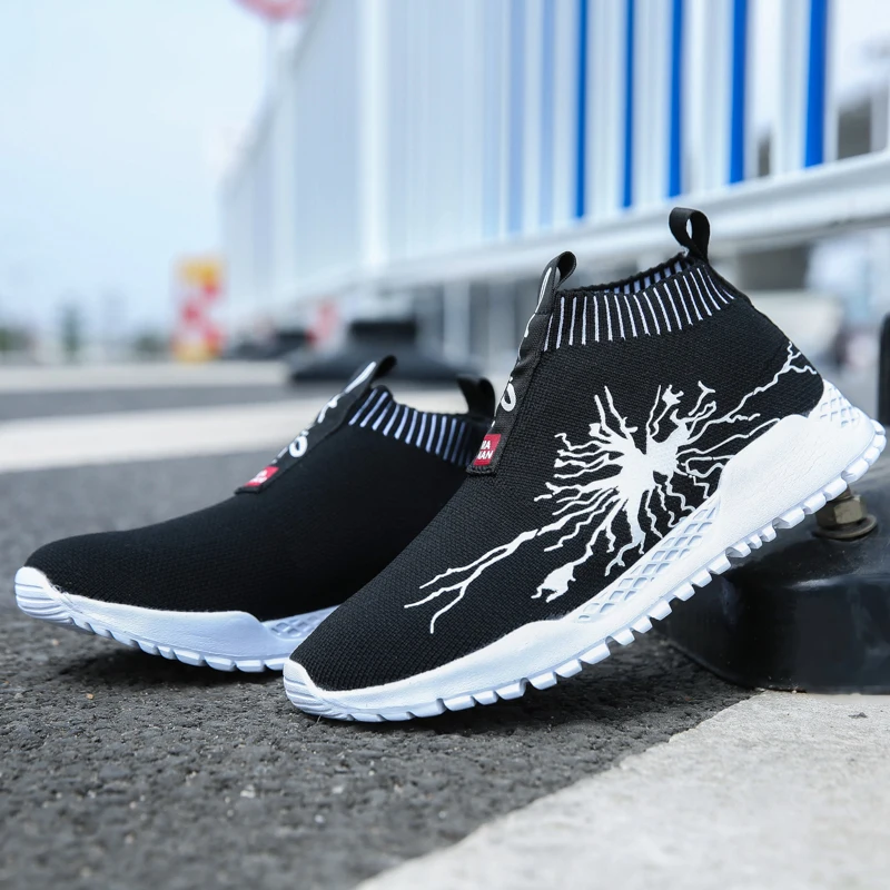 Мужская обувь для взрослых Chaussures Hommes дышащая Повседневное пара носки удобные