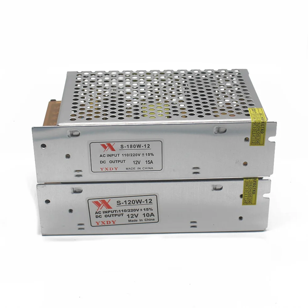 DC12V светильник ing трансформаторы светодиодный драйвер Мощность адаптер 5A 10A 20A 30A