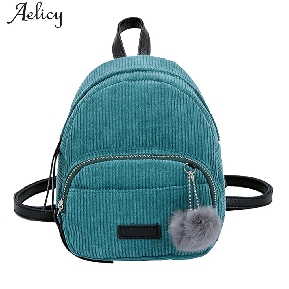 Aelicy Мини женские рюкзаки одноцветные модные школьные сумки для девочек