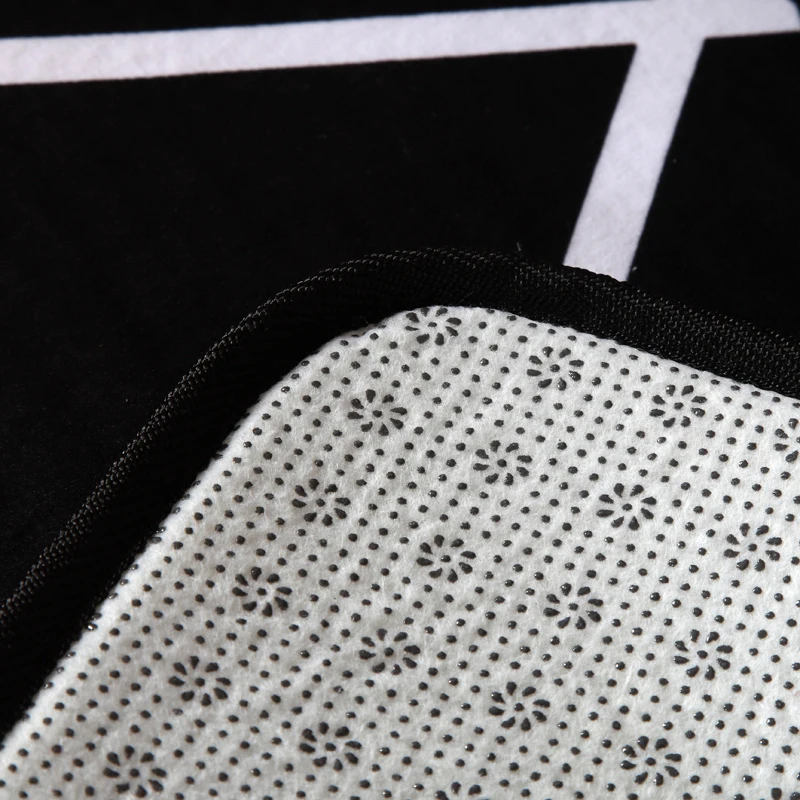 Модный мягкий фланелевый коврик для ног стул йоги игровой коврики ванной