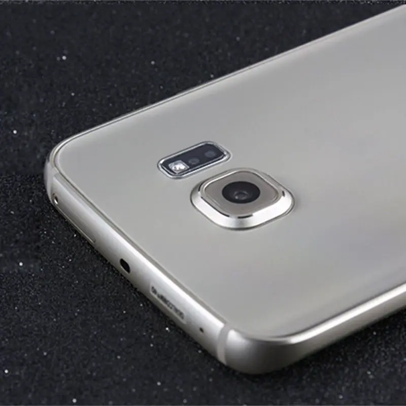 Объектив задней камеры + протектор вспышки закаленное стекло для Samsung S6 S7 Edge S8|samsung