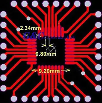 5 шт. QFP/TQFP/LQFP/FQFP/СОП/SSOP32 DIP адаптер печатной платы конвертер|qfp to dip|sop dip adaptersop |