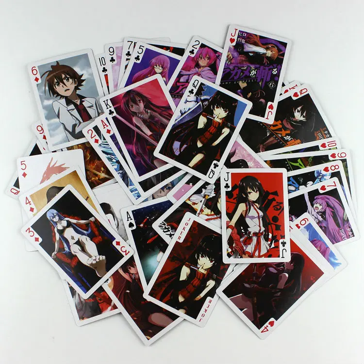54 карты/набор покерные карты для косплея аниме kill la ryuko детские подарки