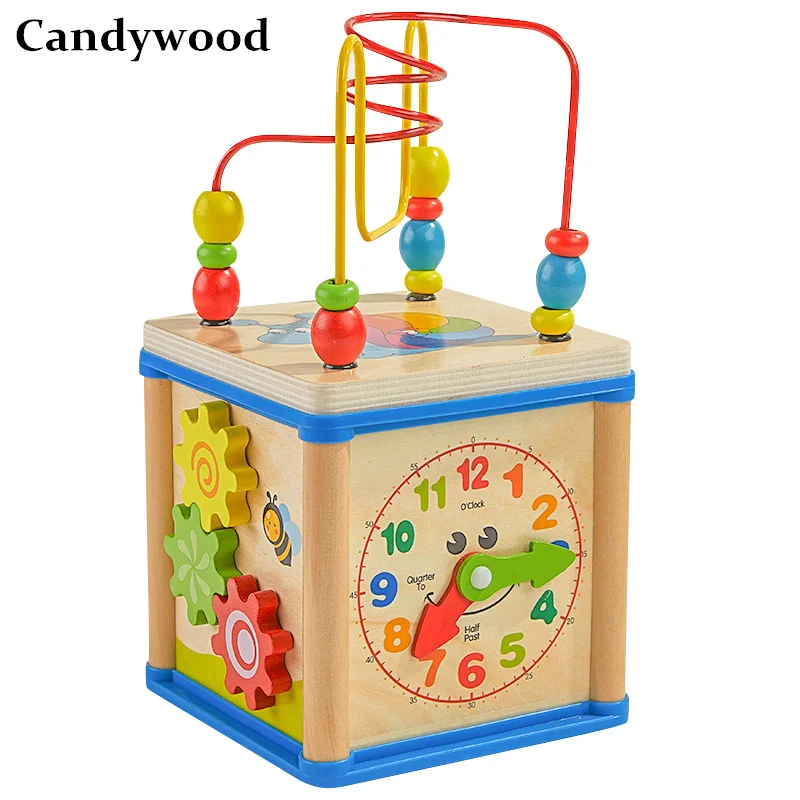 Candywood 5 в 1 многофункциональные обучающие игрушки для детей развивающая игрушка