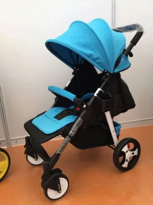 Многофункциональная детская коляска легкая портативная складная четыре колеса