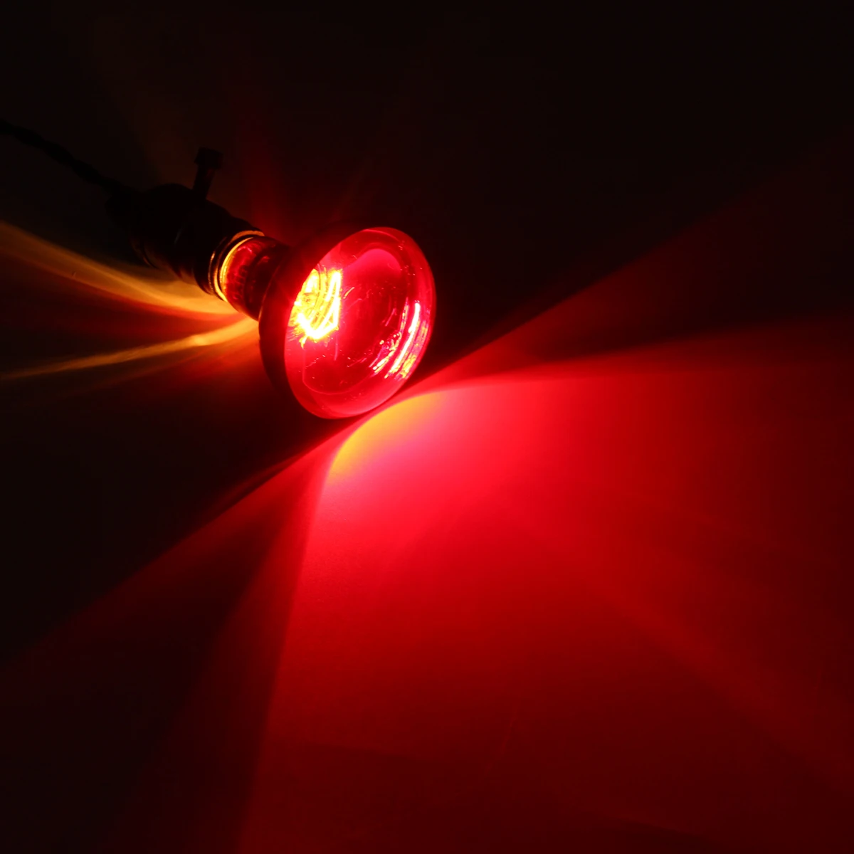 

Smuxi Pet Heating Light Bulb 25/40/50/60/75/100W Mini Infrared Ceramic Emitter Heat Light Lamp Bulb For Reptile Pet Brooder