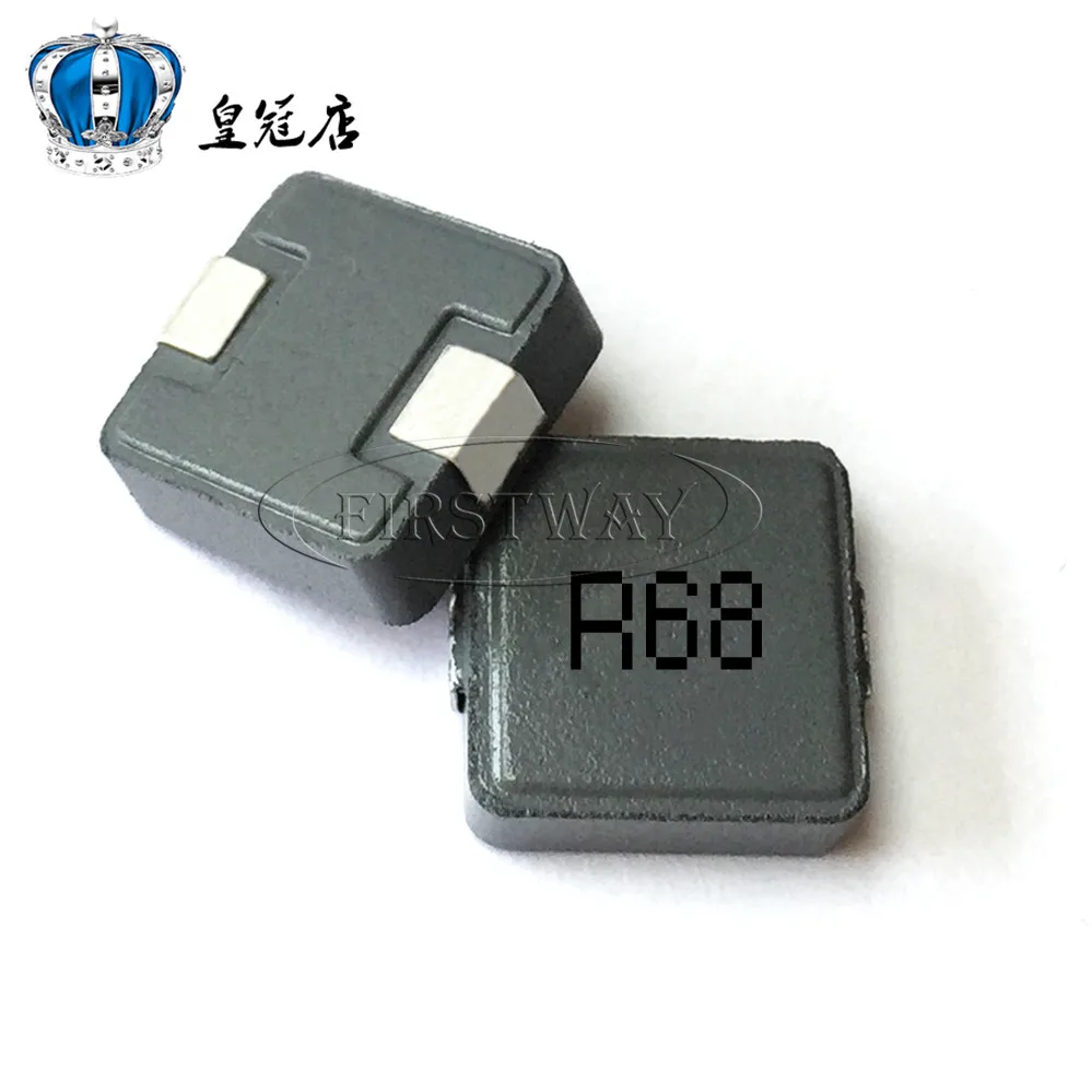 Интегральные индукторы 5 шт./SMD 06030 0 68uh 0630 15A слова: R68 большой ток 7*7*3 мм|inductor