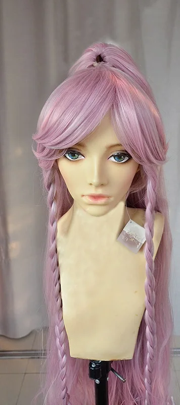 Женский парик для косплея с эмблемой огня |