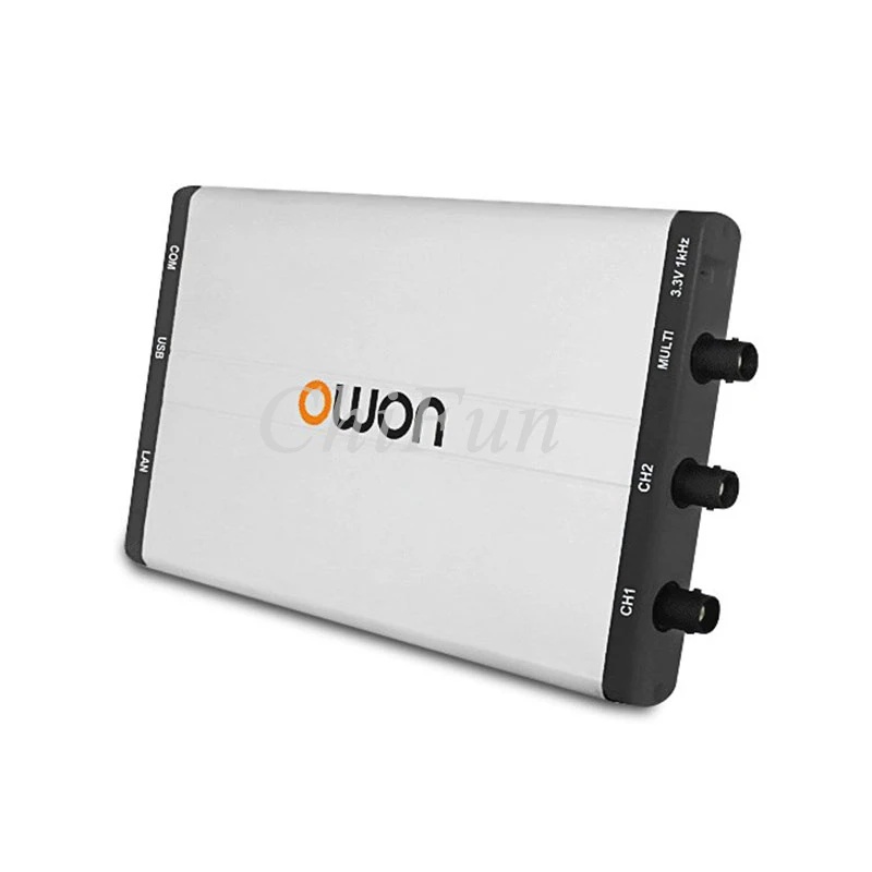 

OWON VDS2064L PC oscilloscope 4+1 (multi) Channel and Multi-trigger option 60MHz Bandwidth 500MS/s Sample Rate 5M Record Length