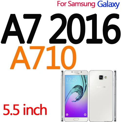 A7 2016 A710 Чехол-портмоне из кожи с откидной Чехол для телефона для samsung Galaxy A3 A7 A5 J3 J5 J7 Neo J701 J5 J7 J2 Prime A8 A6 S9 Plus чехлы - Цвет: A7 2016 A710