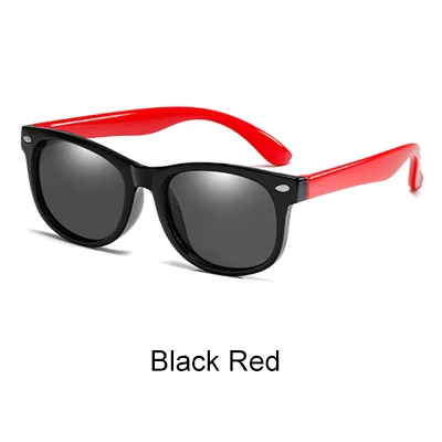 Солнцезащитные очки Ralferty TR90 для мальчиков и девочек, поляризационные, в гибкой оправе, розовые, UV400