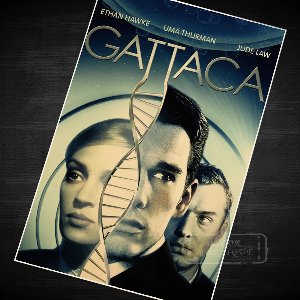 Sci Fi Science Gattaca propagation Ретро винтажный крафт плакат декоративный DIY настенный холст