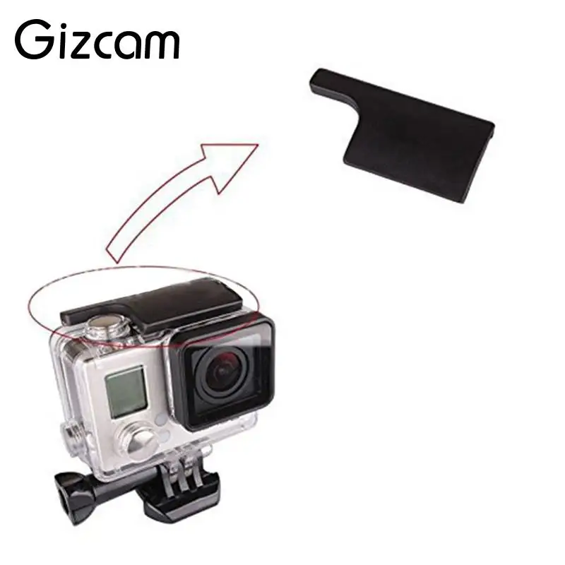Gizcam ABS водонепроницаемый чехол с замком и пряжкой запасная часть для Gopro Hero 3 +/4