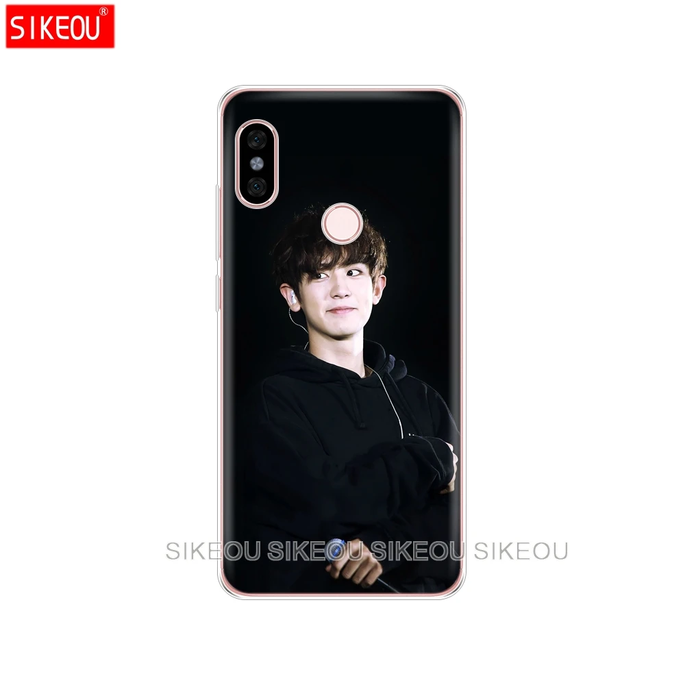 Силиконовый чехол для телефона Xiaomi redmi 5 4 1 1s 2 3 3s pro PLUS note 4X 4A 5A Kpop exo LUHAN Park