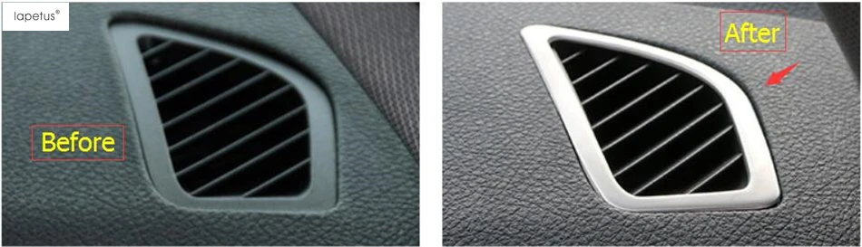 Аксессуары Lapetus для BMW 1 серия 116i 118i f20 2012 2017 внутренняя часть кондиционера выход