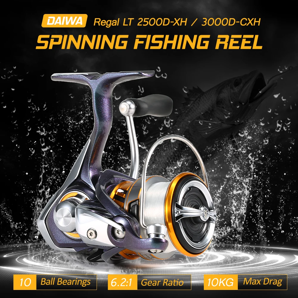 DAIWA Regal LT 2500D XH / 3000D CXH 10 шарикоподшипники спиннинг рыболовная катушка снасти