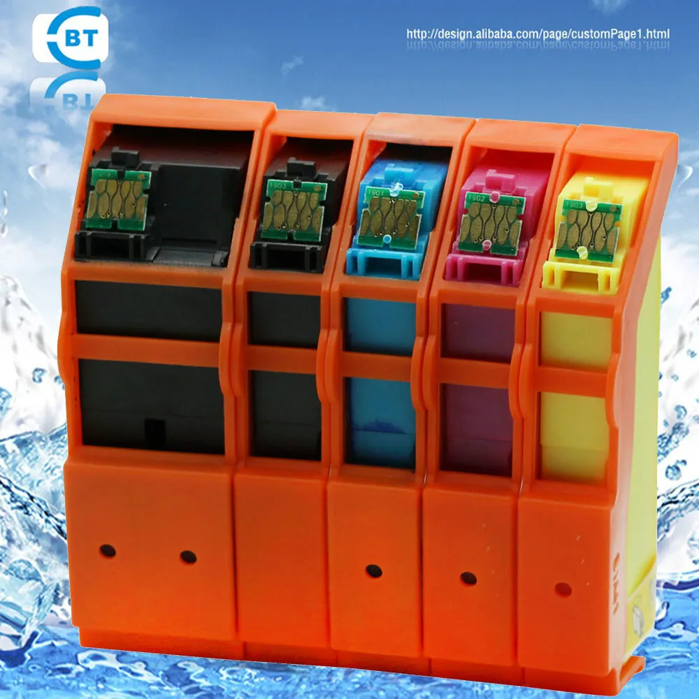 5 color 1set Patent compatible Ink Cartridge T2601 T2611 for Epson XP600/XP605/XP700/XP800 printer | Компьютеры и офис