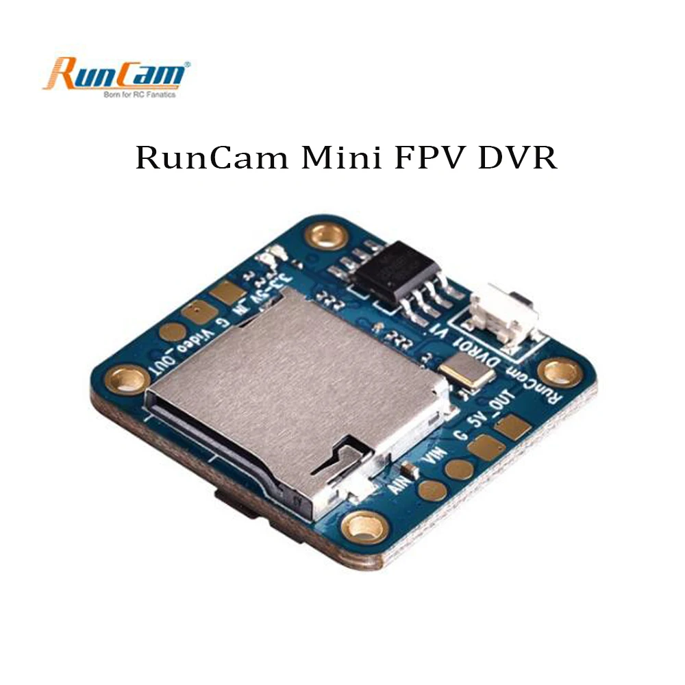 RunCam Mini FPV DVR видеовыход без потерь постоянного тока 3 5 В 20*20 мм Монтажное отверстие