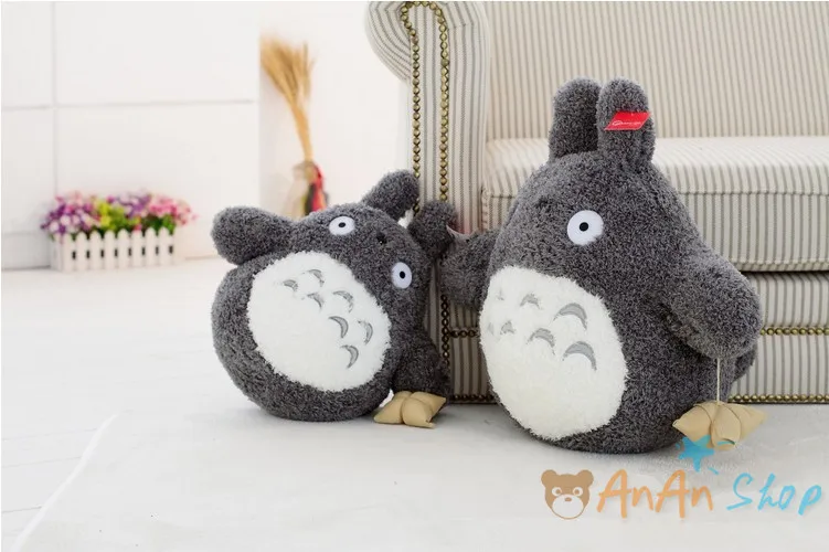Free Shipping New 19 in. 50cm Cute Totoro Stuffed Animal Doll Plush Chinchilla Soft Toy Hold Pillow Birthday Gift | Игрушки и хобби