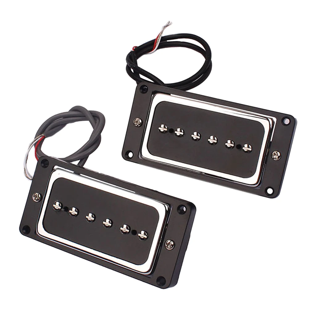 Набор для захвата гитары Humbucker Alnico 5 Пескоструйный звукосниматель P90 медная