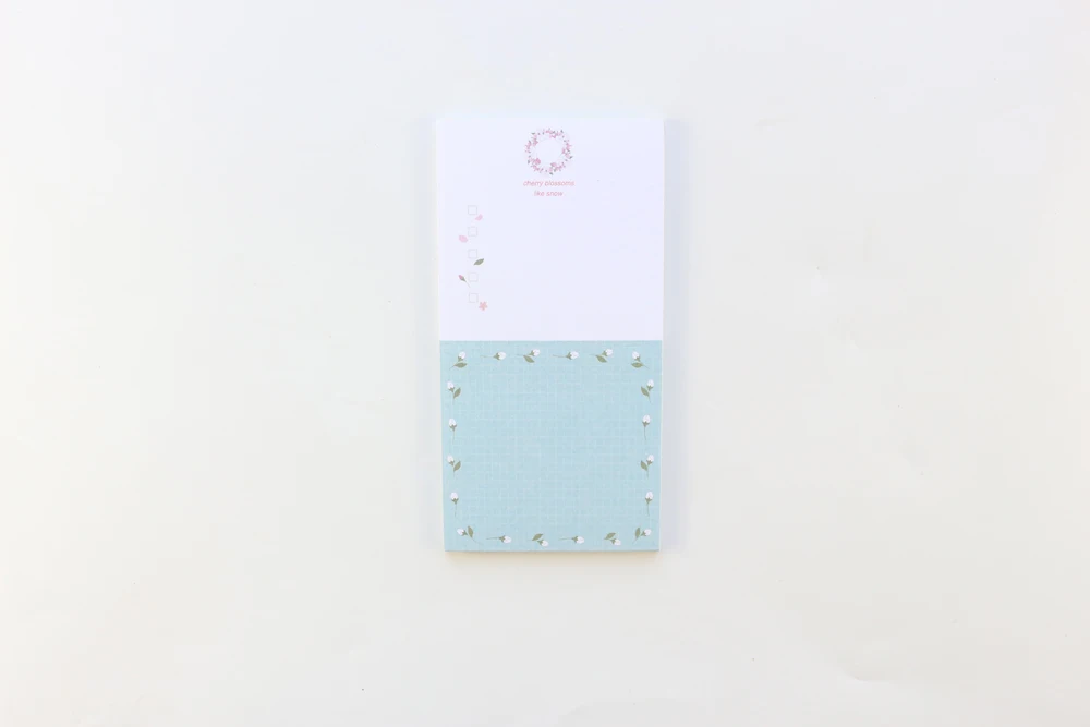 Domikee Милый Мультфильм Cherry blossom тема Офис Школа memo pad набор канцелярские принадлежности, конфеты студентов блокнот, 30 шт