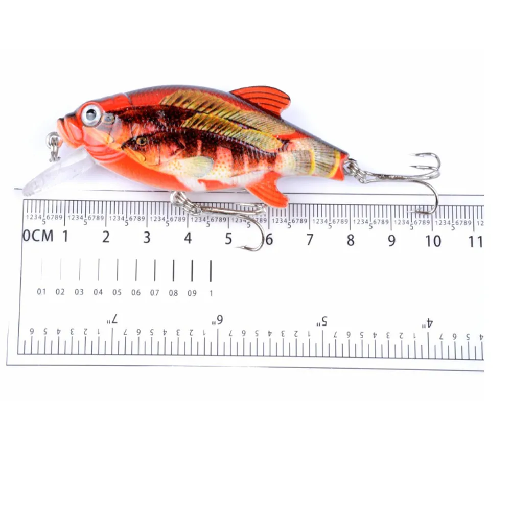 FISHINAPOT 1 шт. Новый Окрашенные 8 см 10 9 г искусственная приманка для рыбалки твердая с